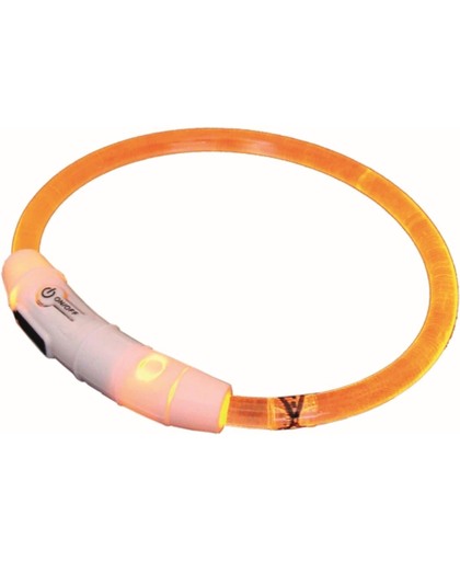 Nobby Lichtband Visible - Lichtgevend - Hondenhalsband - 35 cm