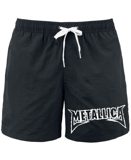 Metallica Logo Zwembroek zwart