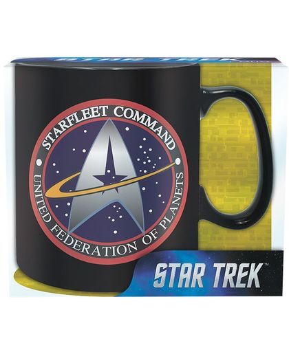 Star Trek Starfleet Command Beker (keramiek) zwart