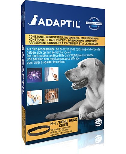 Adaptil Halsband - Antistressmiddel Hond - M/L - 70 cm