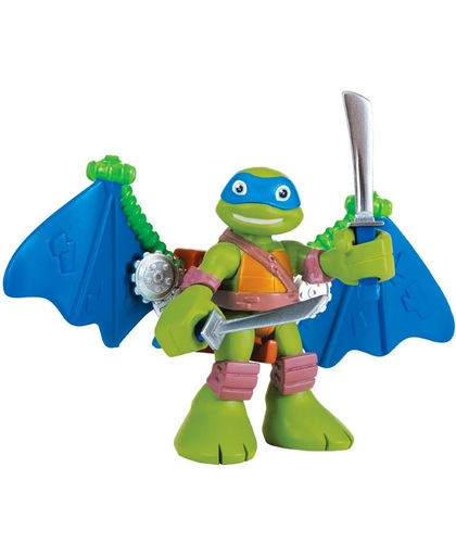 Ninja Turtles Half Shell Heroes Leonardo - Speelfiguur van 6 cm