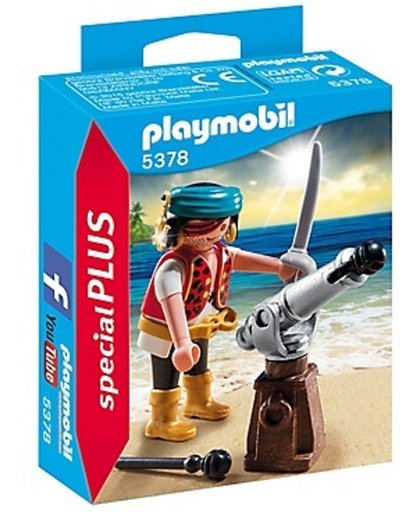 Playmobil Special Plus: Piraat Met Scheepskanon (5378)
