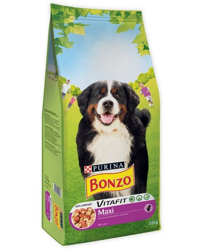 Bonzo VitaFit Maxi - Rund - Hondenvoer - 15 kg