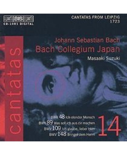 Bach: Cantatas Vol 14 - Cantatas from Leipzig 1723 / Masaaki Suzuki et al