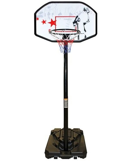 New Port - Basketbalbord - Zwart