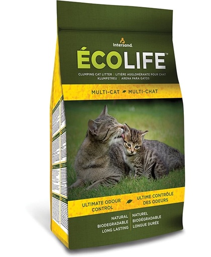 Ecolife eco life multicat met sinaasappel pulp - 1 st à 4,54 KG