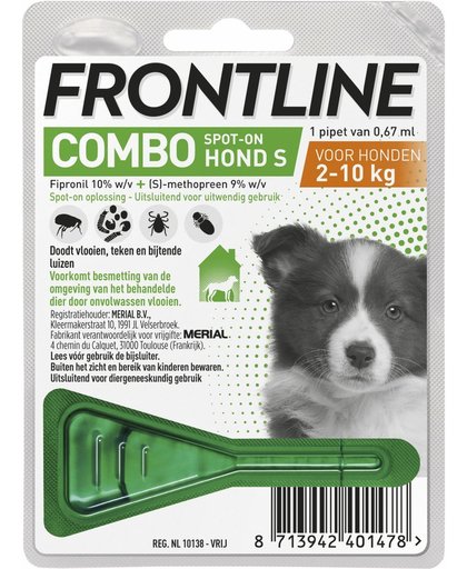 Frontline Combo Puppypakket Vlooiendruppels - 1 Pipet