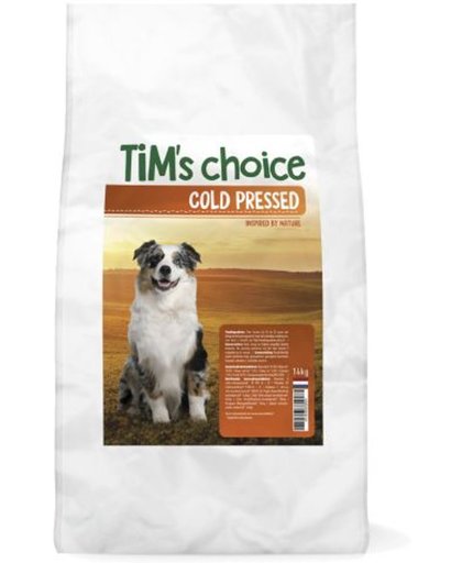 Tim's choice cold pressed hondenvoer 14 kg