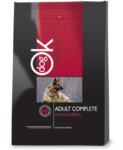 OK Passion Adult Complete Lam & Rijst - Hond - Droogvoer - 3 kg