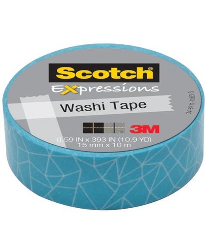 15x Scotch Expressions washi tape, 15mmx10 m, cracked