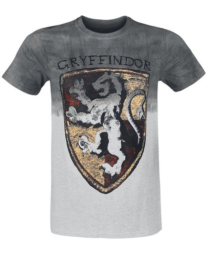 Harry Potter Gryffindor T-shirt grijs-grijs gemêleerd