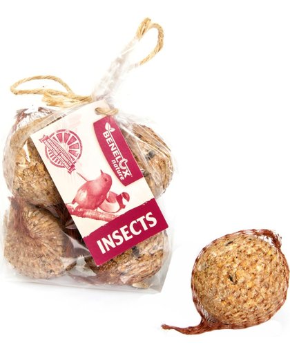 Artisanale mezenbollen met insecten - set van 24 stuks