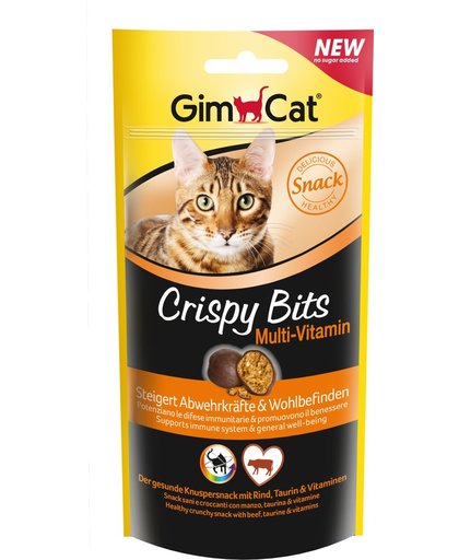 GimCat Crispy Bits Multi-Vitamin - 40 gram