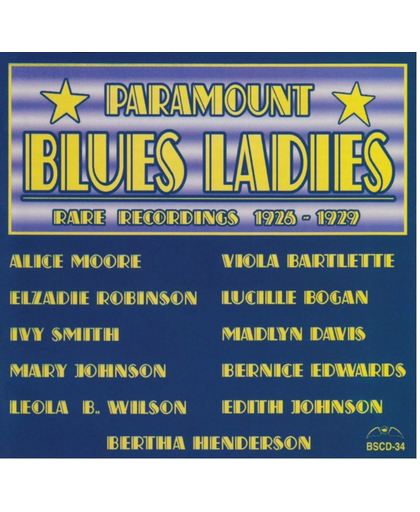 Paramount Blues Ladies: Rare Recordings 1926-1929