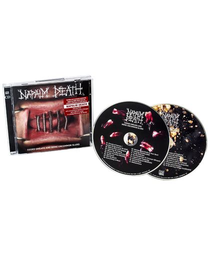 Napalm Death Coded smears and more uncommon slurs 2-CD st.