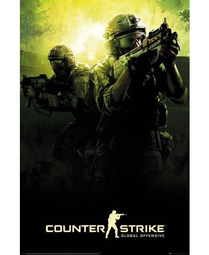 Counter-Strike Global Offensive Poster meerkleurig