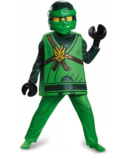Deluxe Lloyd Ninjago®- LEGO® kostuum voor kinderen - Verkleedkleding - Maat 122/128
