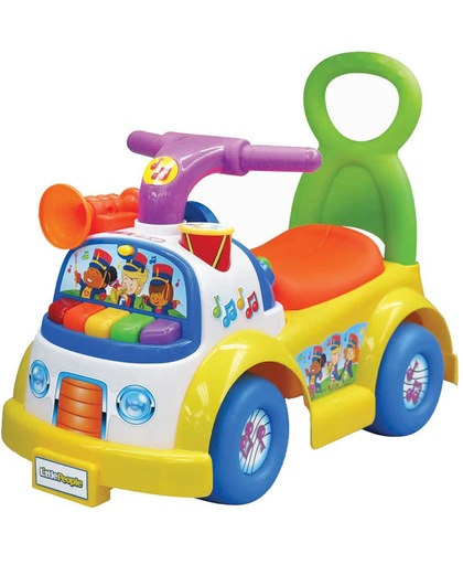 Fisher-Price Little People Music Parade Geel - Loopauto