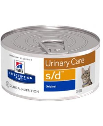 Hill's Prescription Diet S/D - Urinary - Kattenvoer - 24 x 156 g