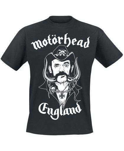 Motörhead Lemmy - Snaggletooth T-shirt zwart