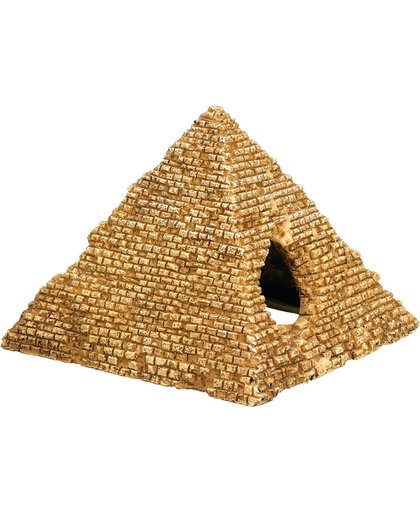 Nobby aqua deco egyptian pyramid 10,5 x 10 x 8 cm - 1 ST