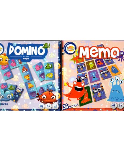 memo- domino set kinderen + 3 jaar