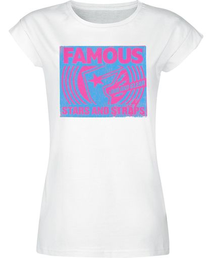 Famous Stars And Straps Loud and Clear Tee Girls shirt wit