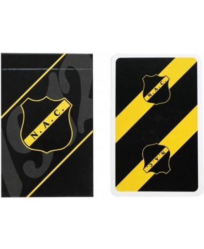 Nac breda Speelkaarten zwart geel