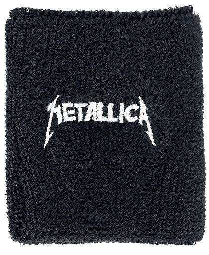 Metallica Logo Polsbandje zwart
