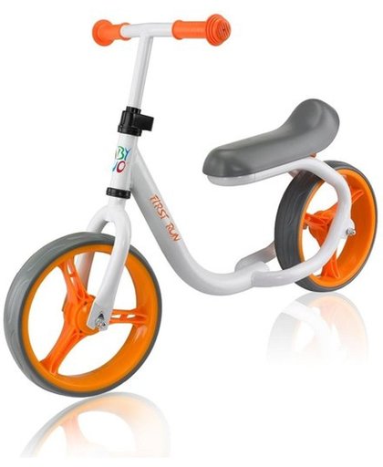 Loopfiets, oranje, 12 inch, balans fiets, peuter fiets