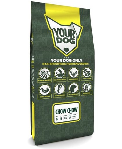 Yourdog chow chow hondenvoer pup 12 kg