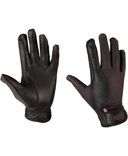 Horka Paardrijhandschoenen Airtech Gloves Bruin - maat XS