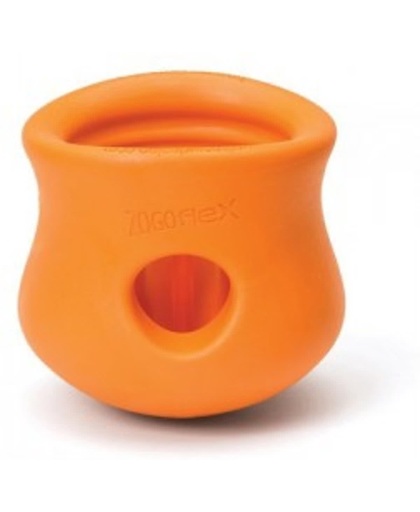 Zogoflex Toppl - Hondenspeelgoed - S - Tangerine Oranje