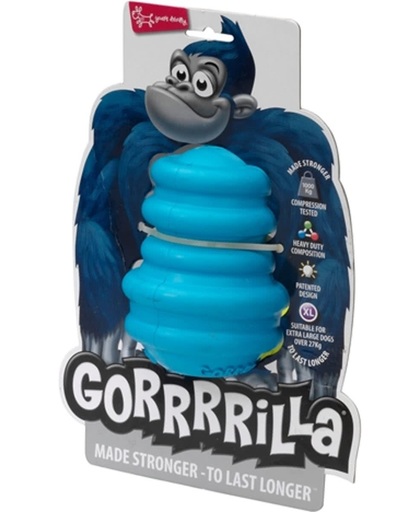 Ebi Kauwspeelgoed Gorrrrilla  Rubber Toy Blauw Xl <gt/> 27Kg
