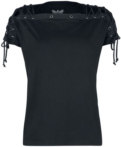 Black Premium by EMP The Ties That Bind Girls shirt zwart