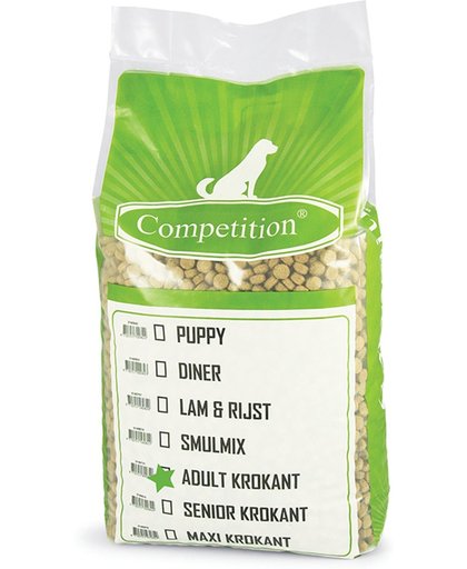 Competition Krokant Hondenvoer - 10 kg (Verpakt Per 2)