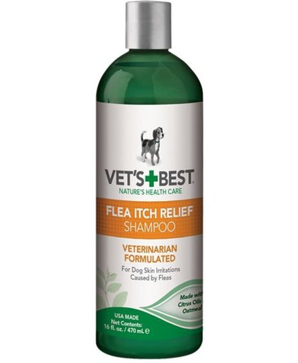 Vets best flea itch relief shampoo 470 ml