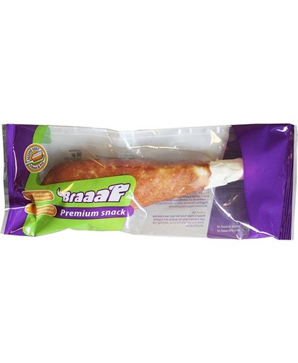 Braaaf Premium Snack - Drumsticks met Eend - Hond - Snack - 17,5 cm