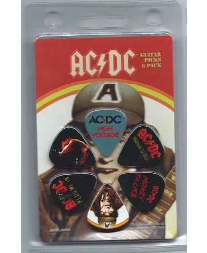 6 pack plectrums AC/DC 2