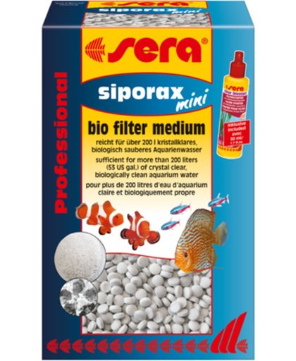 Sera siporax mini professional 270 gr filtermateriaal