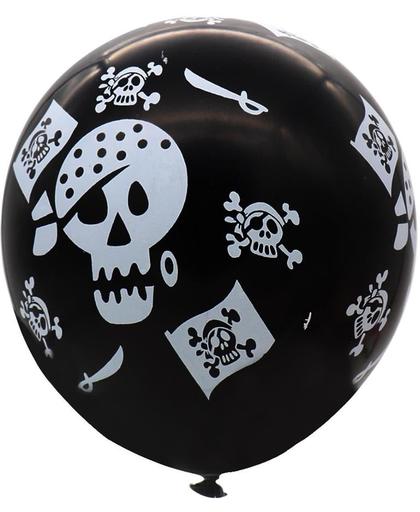 8 Ballonnen Piraten feest