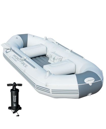 Bestway Marine Pro Inflatable Boat with Hand Pump and Oars 291cm 65044