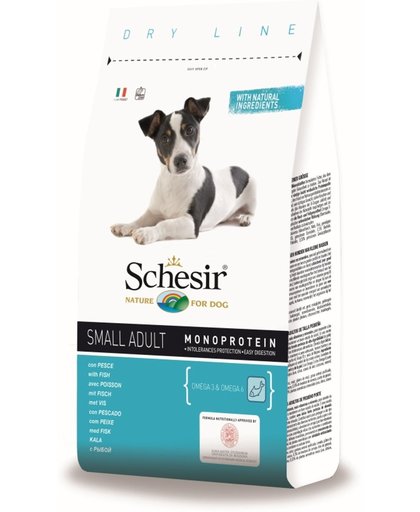 Schesir Small Adult Fish - Hond - Droogvoer - 2 x 2 kg