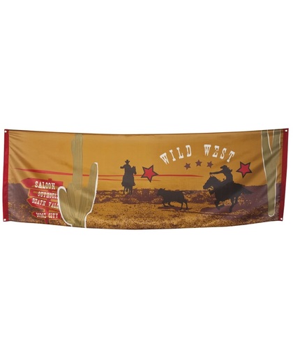 Wild West Spandoek (220 x 74 cm)