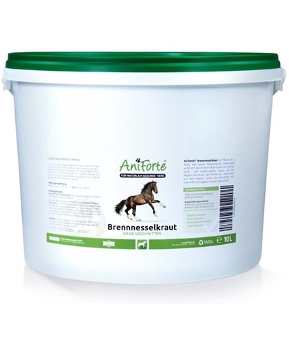 AniForte® Brandnetelkruid - grof gesneden - voor paarden (10 Liter)