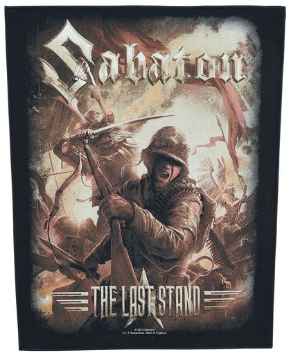 Sabaton The Last Stand Back Patch standaard