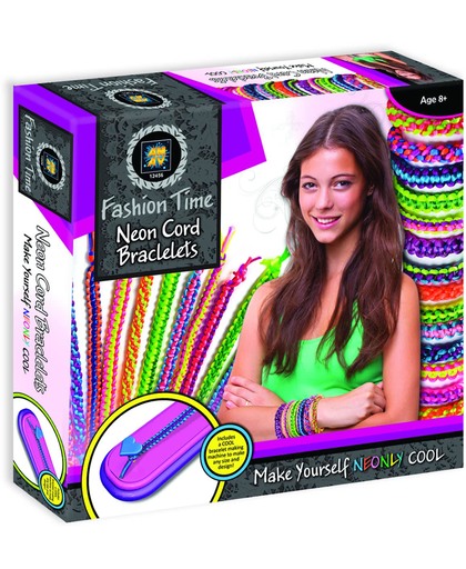 Fashion Time - Neon Snoer Armbanden