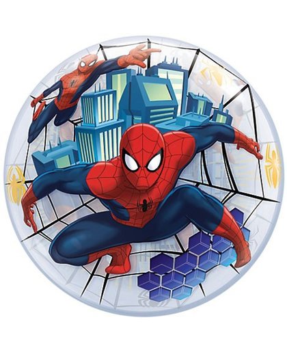 Qualatex - Bubbles - Ballon - Ultimate spiderman - Zonder vulling - 56cm