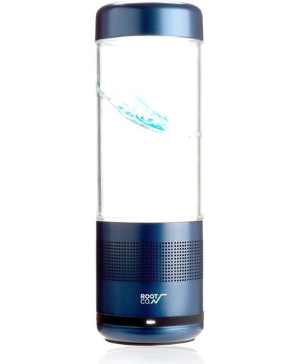 PLAYFUL Base Led Lantaarn Bluetooth Speaker Waterdicht Drankfles  - Blauw