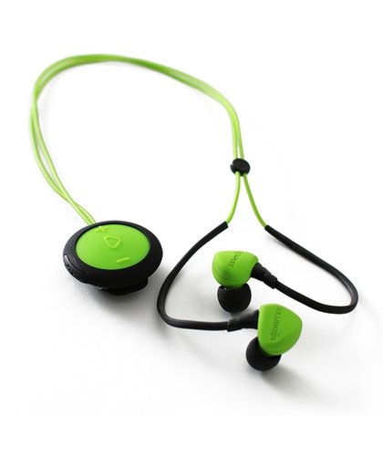 Boompods sportpods race oorhaak, In-ear Stereofonisch Draadloos Groen mobiele hoofdtelefoon